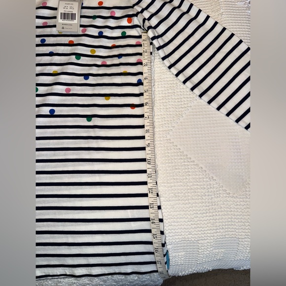 NWT Boden Breton Stripe Polka Dot Long Sleeve Top - Picture 11 of 13